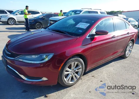 2015 Chrysler 200 Limited z USA, uszkodzony, nr VIN 1C3CCCAB4FN622820